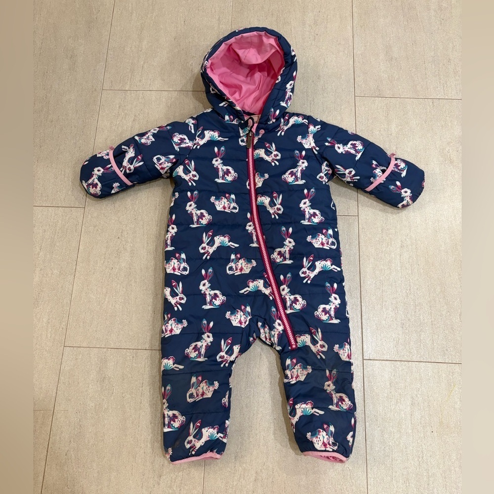 Hatley one-piece toddler snowsuit size 18-24 months - Picture 1 of 4